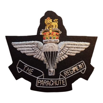 Bullion wire blazer badge