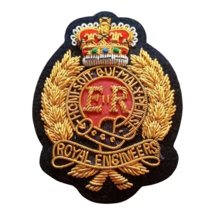 Bullion wire blazer badges